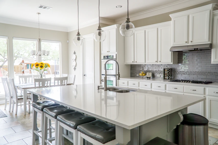 Kitchen in new residence